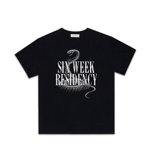 Six Week Residency Midnight Viper Club T-shirt